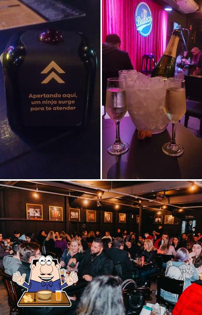A comida e casamento do restaurante