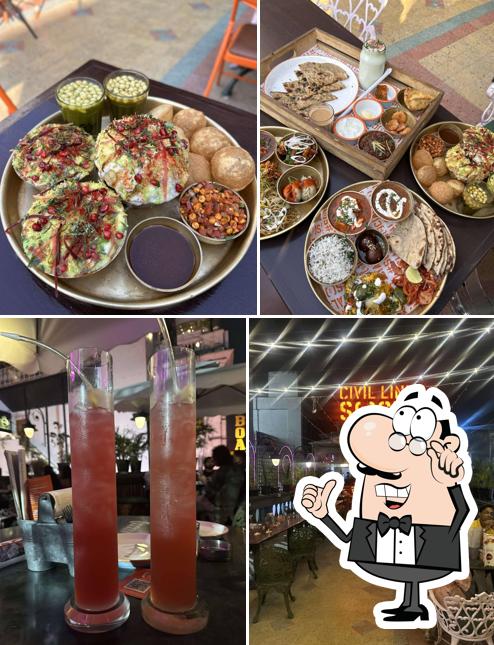 Take a seat at one of the tables at Civil Lines Social