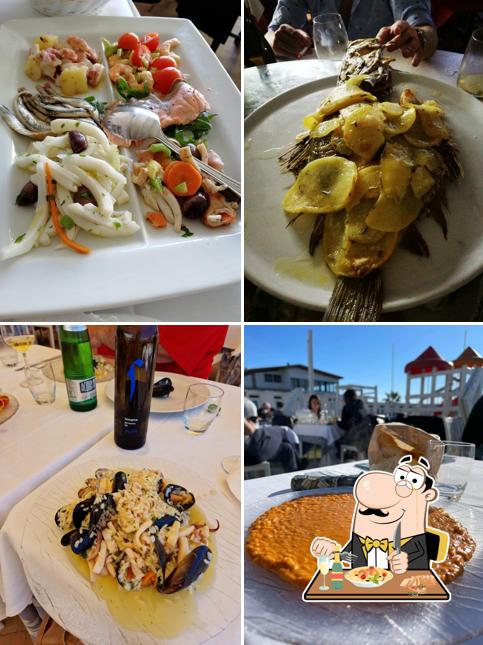 Platti al Ristorante La Bussola Ostia