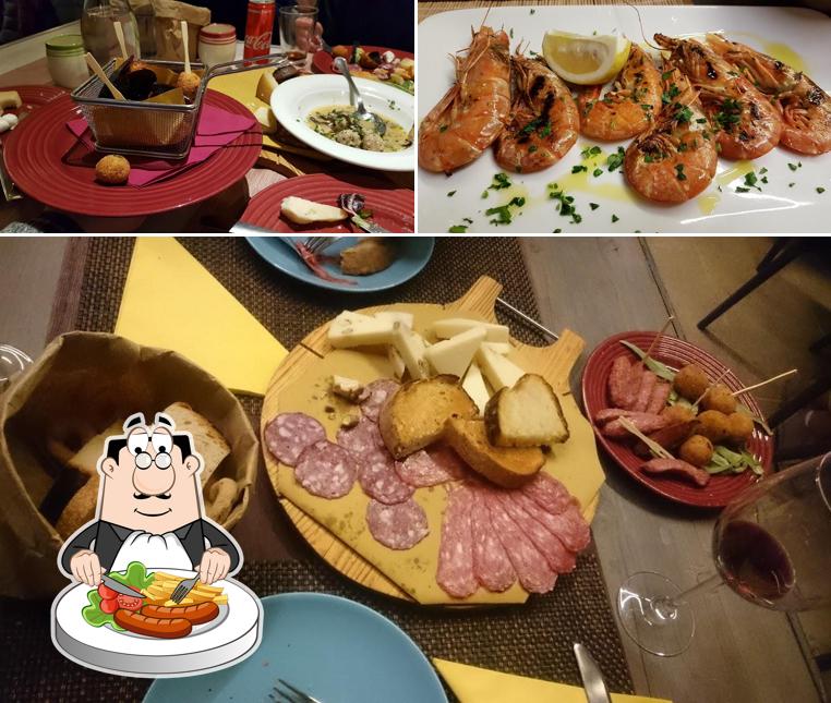 Platti al L'Osteria del Borgo Antico