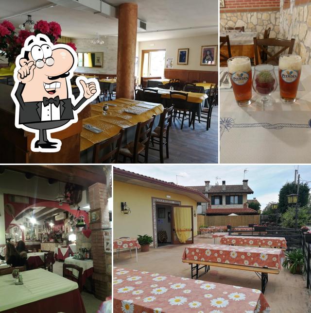 Gli interni di La Casara Pizzeria Birreria