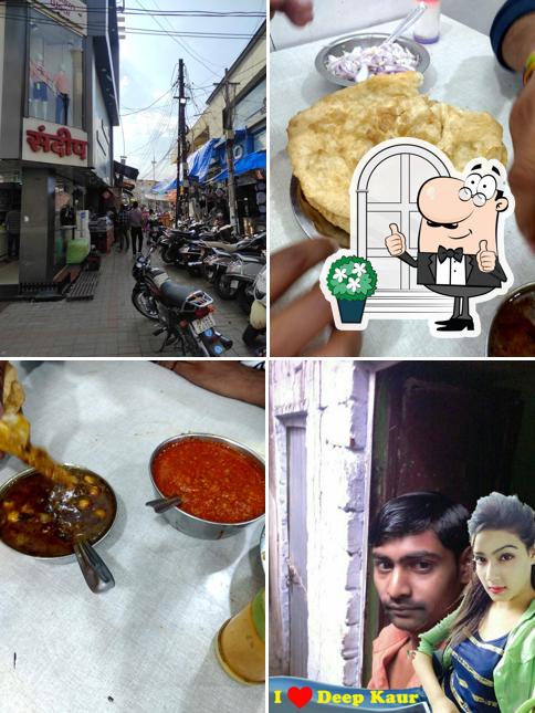 The exterior of Punjab ke Chole Bhature