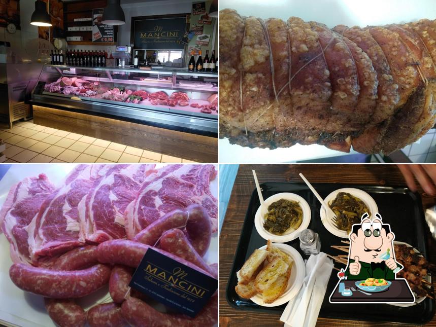 Platti al Macelleria Griglieria Mancini