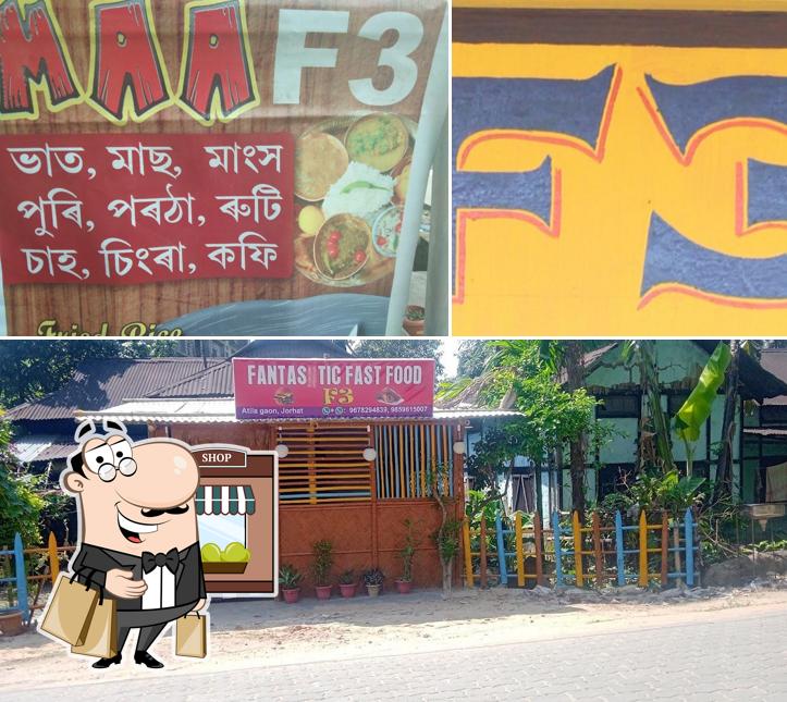 Check out how Fantastic fast food(F3) Restaurant looks outside