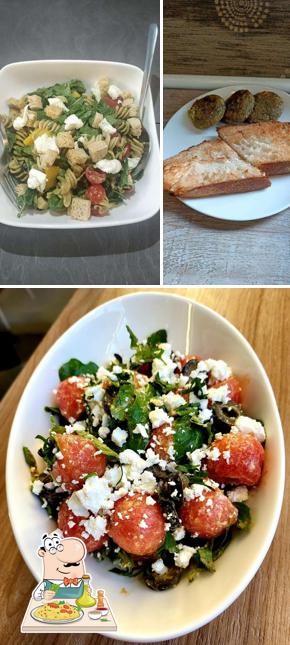 Meals at HnH Salad Co. Juhu