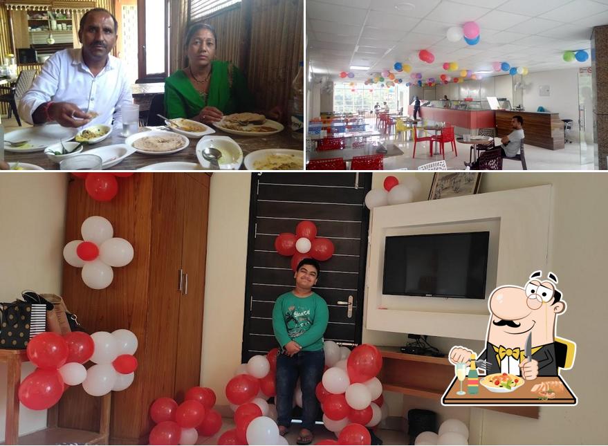 Check out the picture showing food and interior at Kings Restaurant