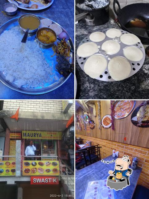 Meals at Maurya Restaurant