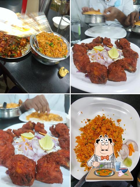 Chicken wings at Majestic Hotel