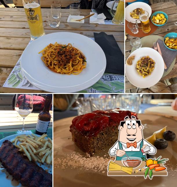 Spaghetti alla bolognese al Rifugio Baita Tonda