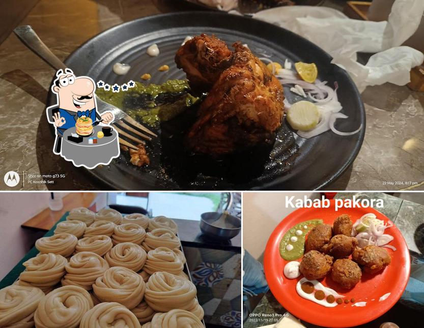 Food at The Kabab Studio