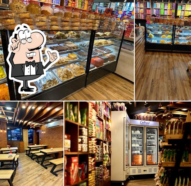 The interior of Big Cake House