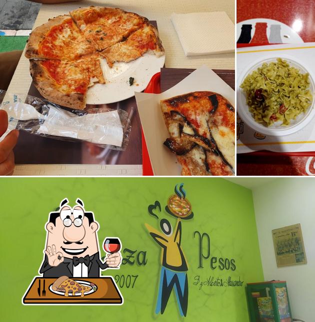 A Pizza Pesos, puoi provare una bella pizza