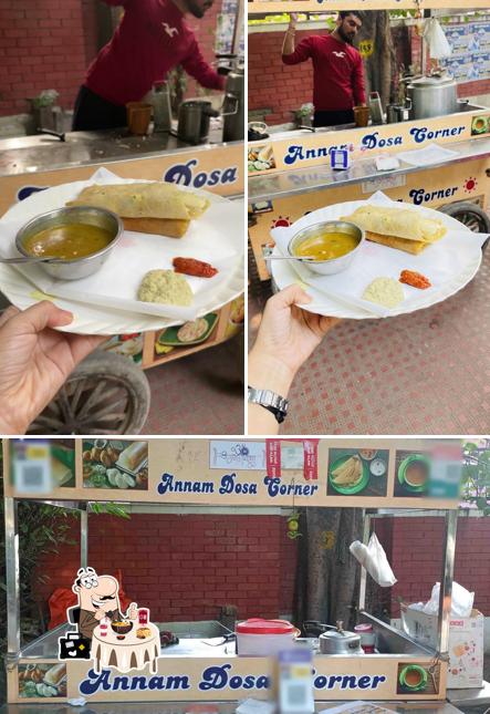 Meals at Annam Dosa Corner