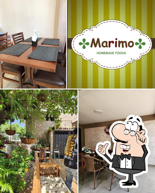 O interior do Marimo Restaurante Japonês