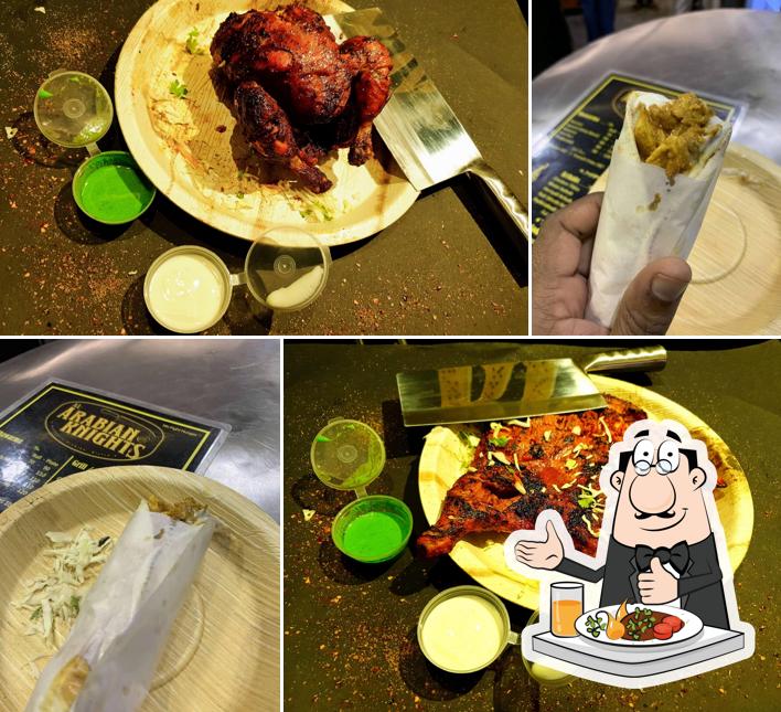 Food at Al-Arabian Knights
