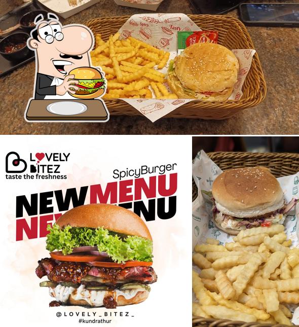 Get a burger at Lovely Bitez - Kundrathur