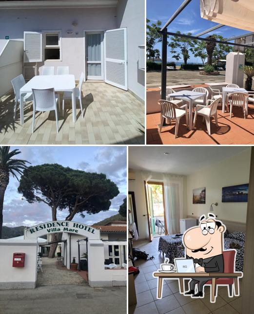 Gli interni di Residence Hotel Villa Mare