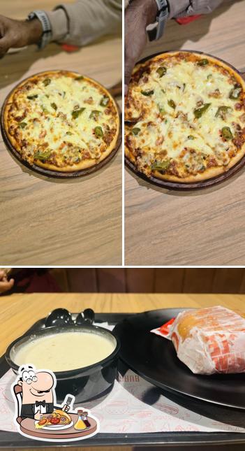 Try out pizza at Resto Chikeys Guruvayoor
