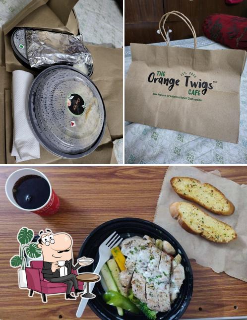 The interior of The Orange Twigs Cafe