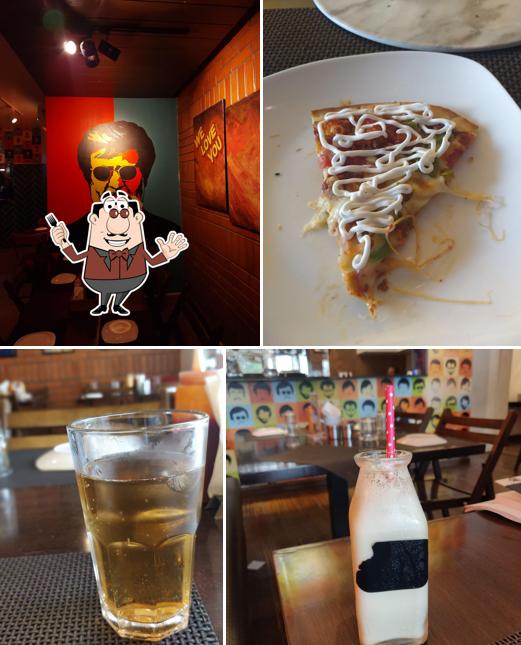 Food at Superstar Pizza