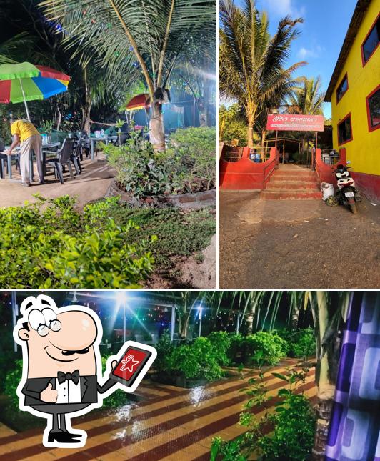 Check out the picture depicting exterior and food at YashPayal Hotel