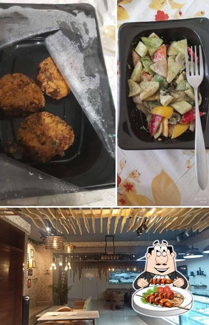 The restaurant's food and interior