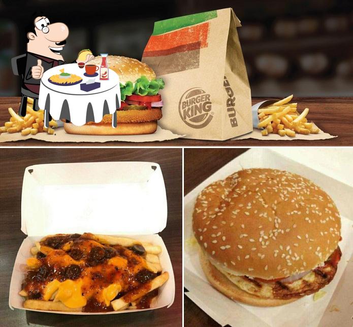 Hamburger at Burger King