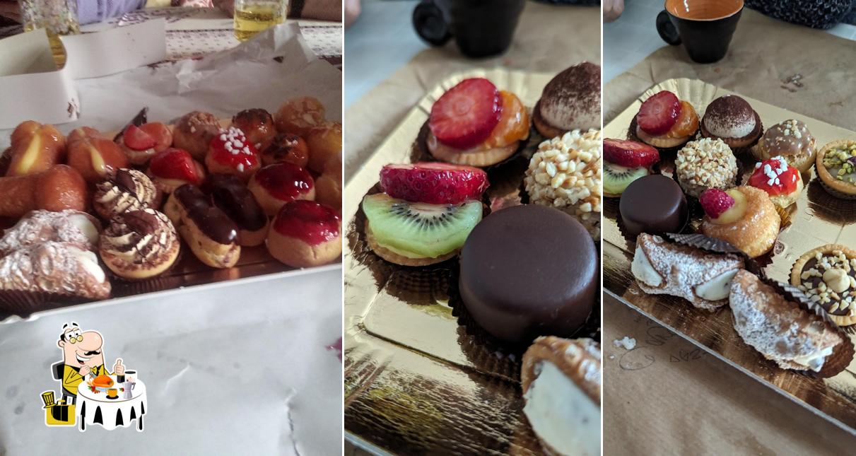 Platti al Pasticceria Caffetteria Caramelia