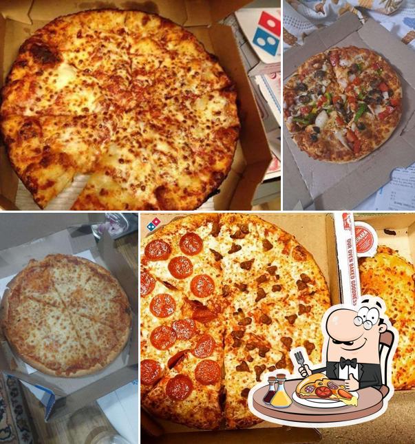 Try out pizza at Domino's Pizza Millennium Square, Dharamshala
