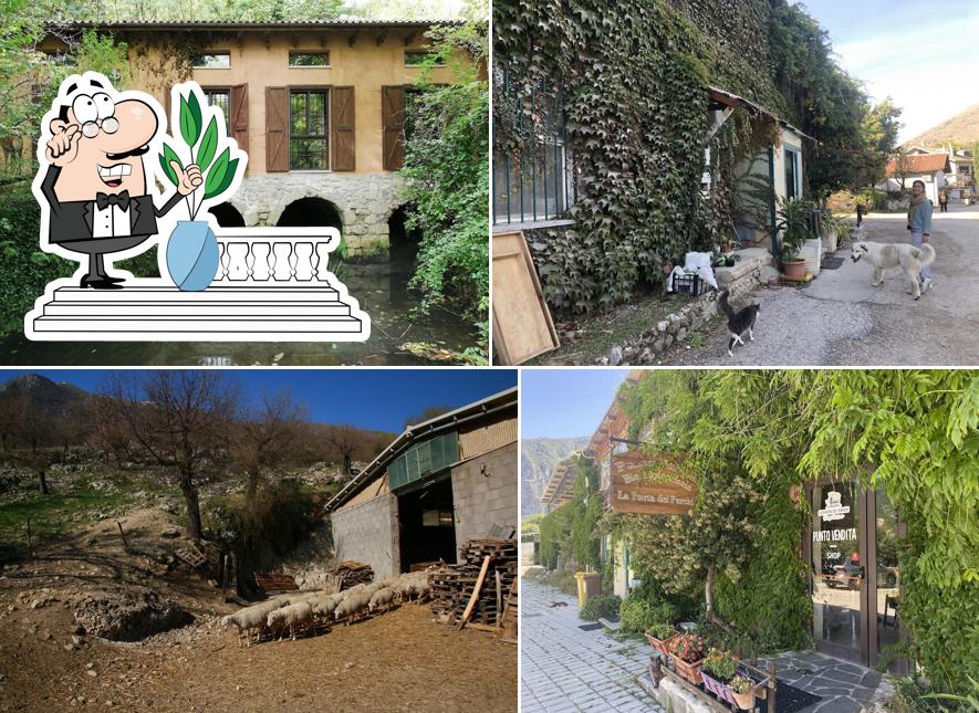 Puoi goderti l'aria fresca dal dehors di La Porta Dei Parchi