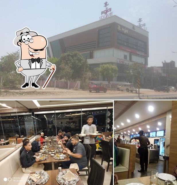 Enjoy the view at the outside area of Rajai Square