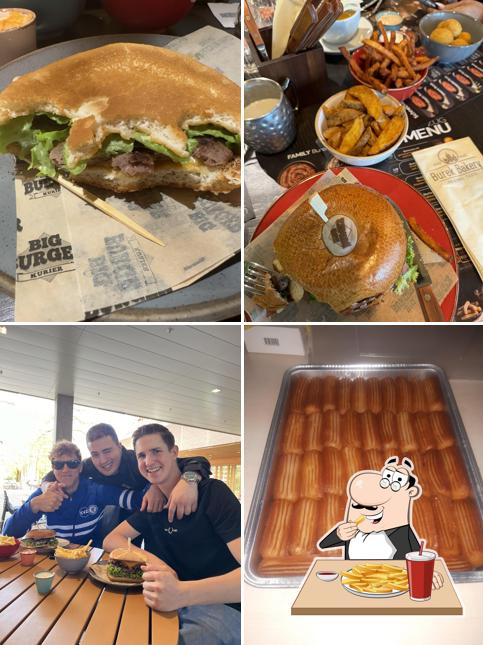 Patatine fritte al Big Burger Diner Zug