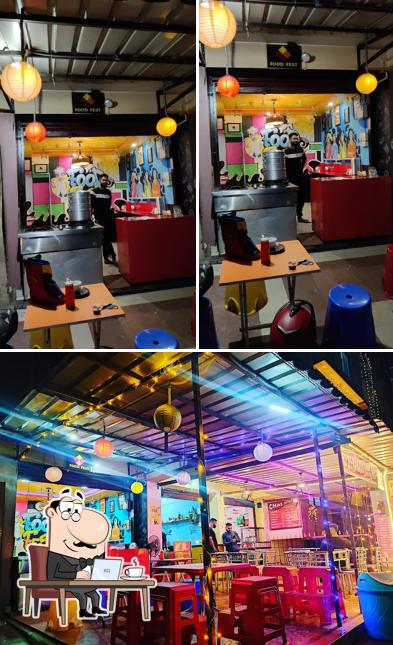 The interior of Food Fest