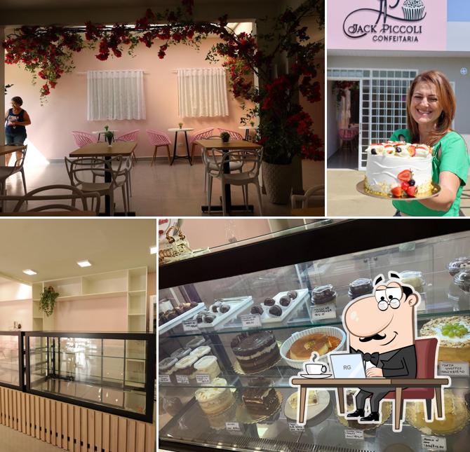 Veja imagens do interior do Jack Piccoli - Confeitaria Gourmet