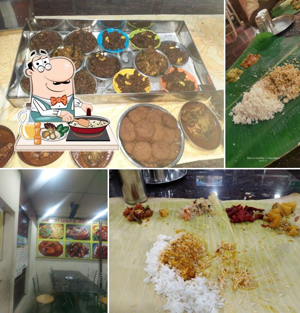 Fried rice at Ravi chettinadu mess