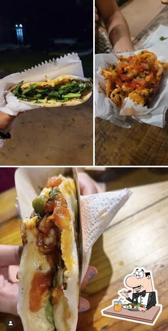 Platos en Tapiocaria e Acarajé da Paty