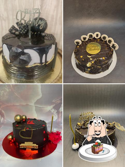 Chocolate cake at The Bakehouse Kurukshetra