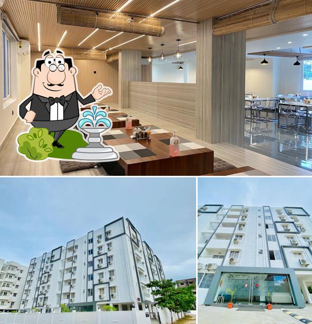 Among various things one can find exterior and interior at Courtyard By Yuhi