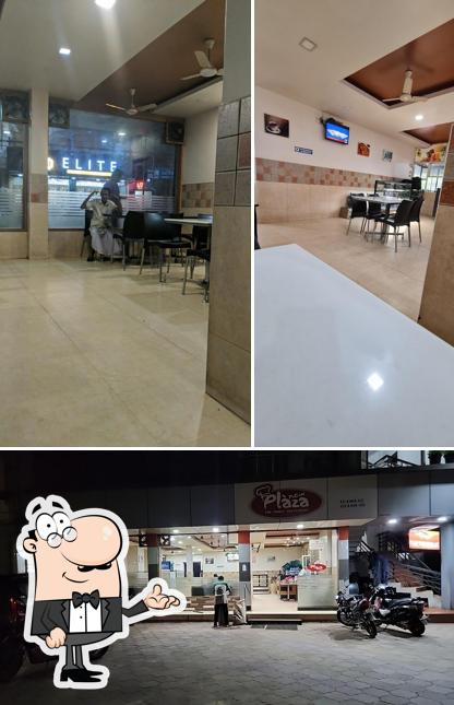 The picture of interior and exterior at Plaza Restaurant, Koduvally