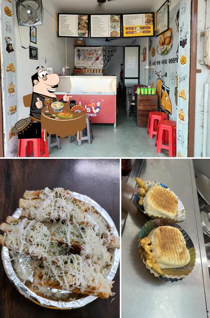 The image of food and interior at Buddy's Vadapav And Sandwich Isanpur