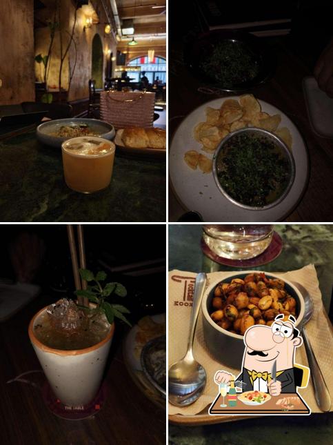 Food at Conversation Room