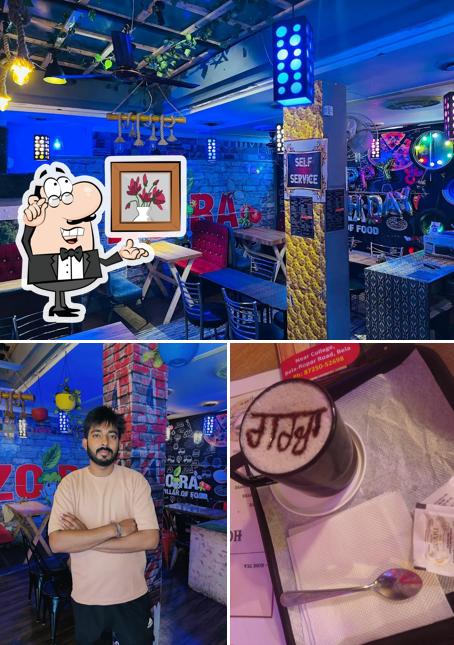 Zora the pillar of food CAFE AND BAKERS is distinguished by interior and food