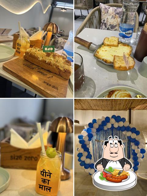 Food at Size Zero Cafe Restro