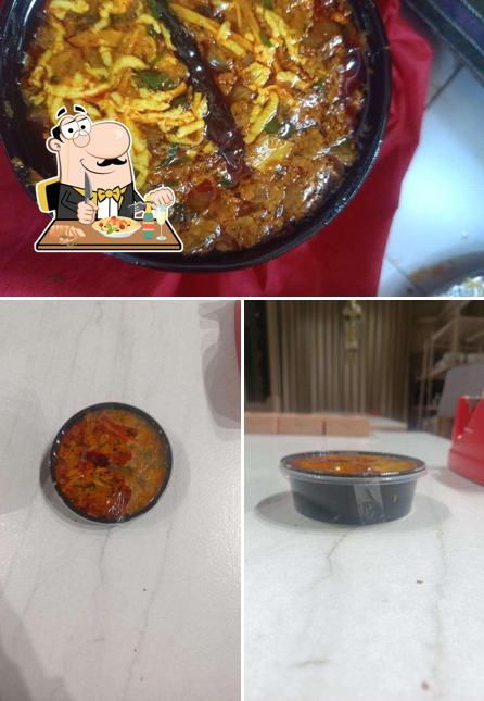 Food at Jain Saab Ki Malai Chap