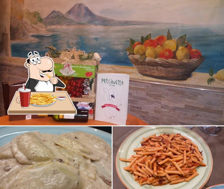 Patatine fritte al Pizzeria Trattoria Pulcinella