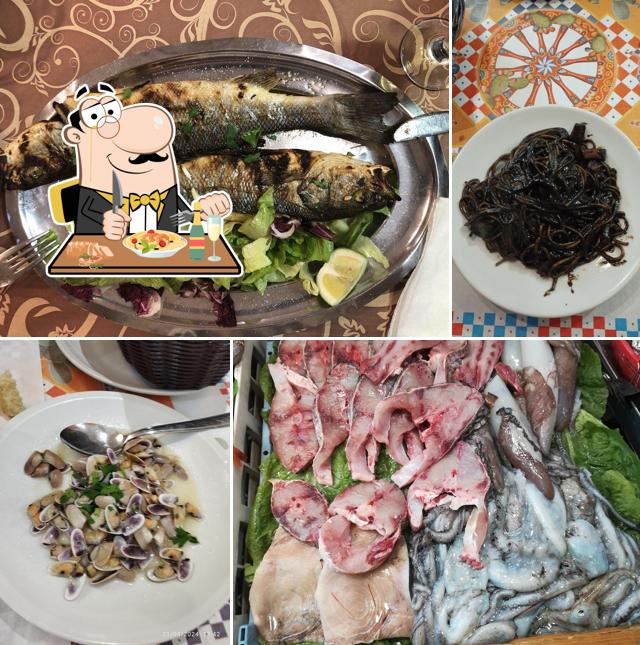 Cibo al Trattoria Don Turiddu Da Gaetano