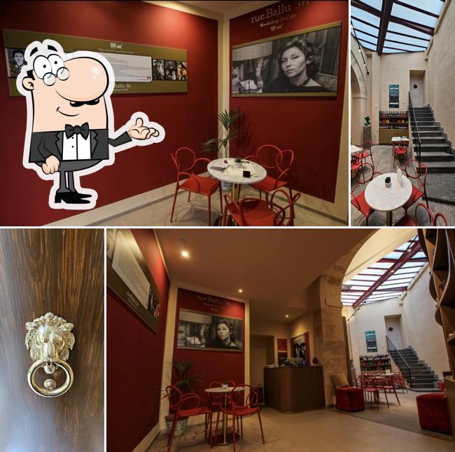 Dai un'occhiata agli interni di rueBallu 36 Bookshop & Café