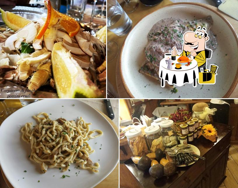 Cibo al Antica Trattoria del Borgo