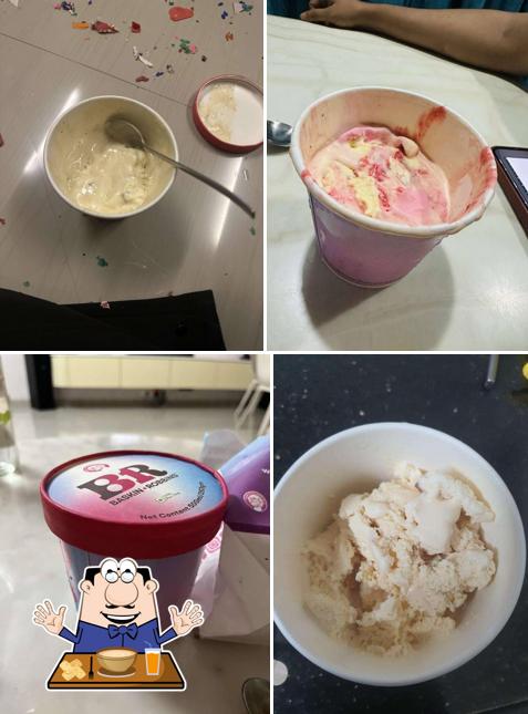 Clam chowder at Baskin Robbins - Ice Cream Desserts
