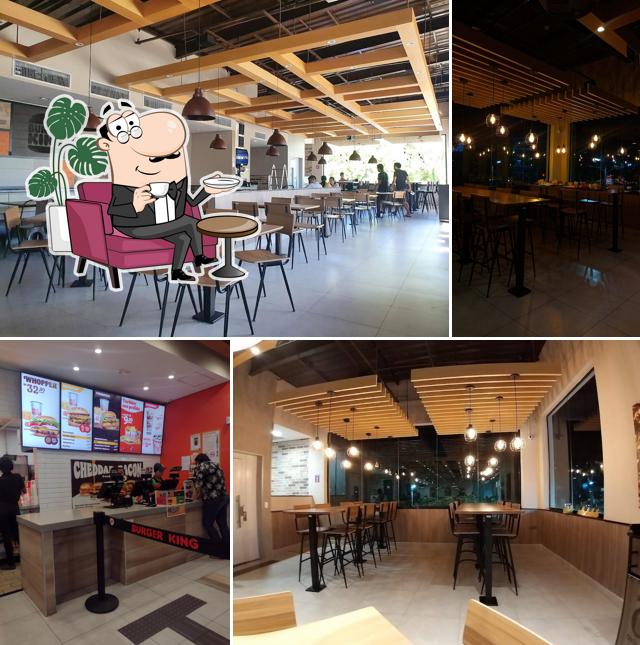Veja imagens do interior do Burger King